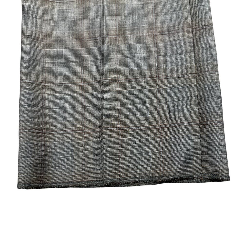 NWT Men's CALVIN KLEIN Mabry Suit Pants Unhemmed Plaid Dress Pants‎ | Size 50R - Picture 5 of 9